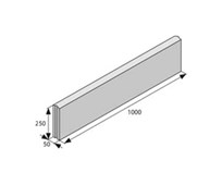 BEST PARKAN III Antracitová výška 250mm BEST PARKAN III Antracitová výška 250mm